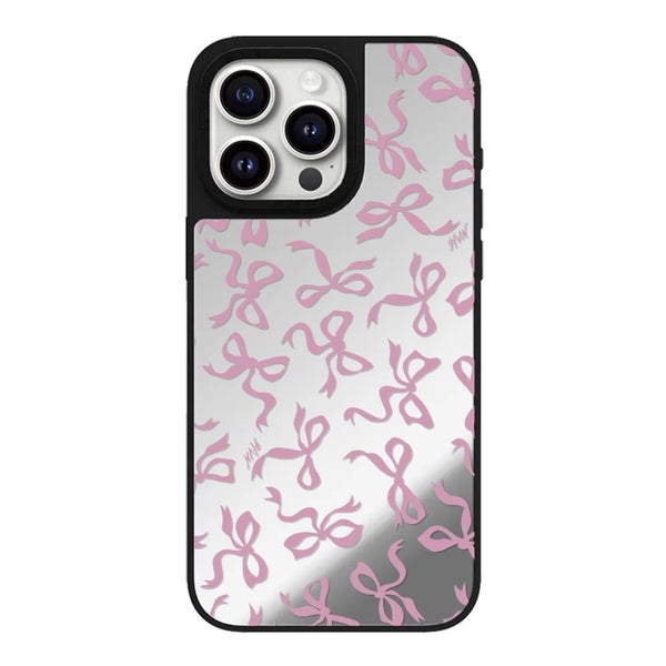 Pink Bow Mirror Strix MagSafe iPhone Case