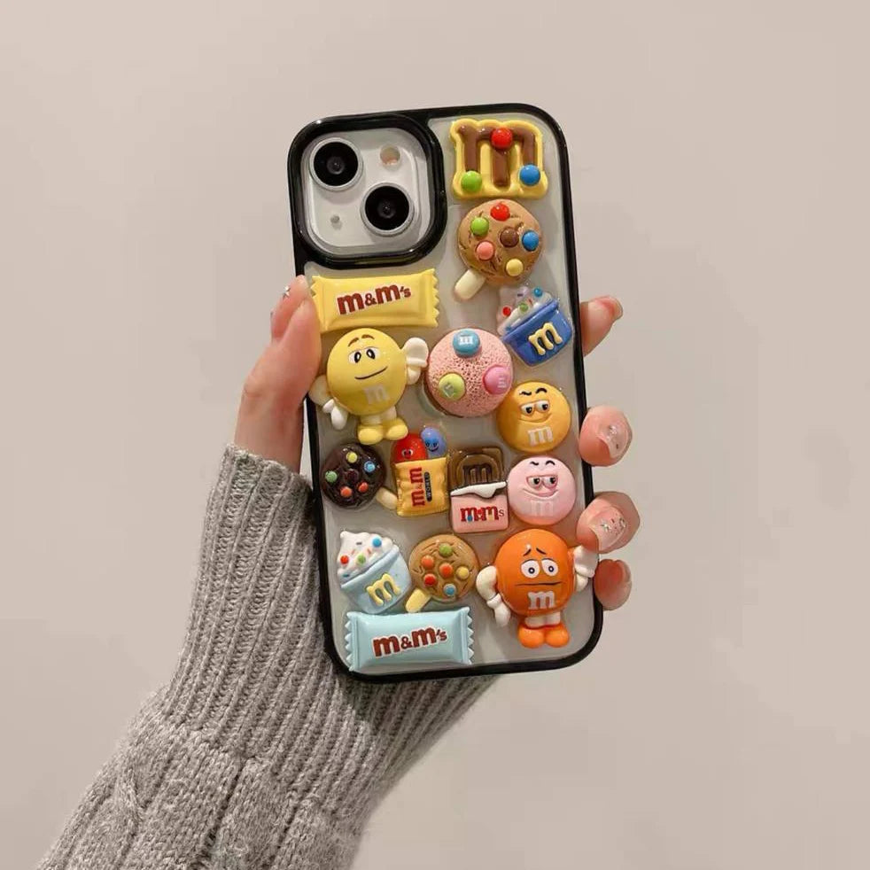 3D M&M Resin iPhone case – CASEXS