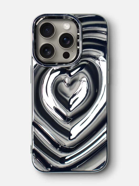 Heart Ripple iPhone case casexstudio