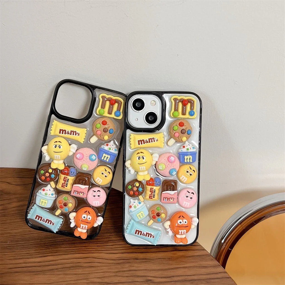 3D M&M Resin iPhone case – CASEXS